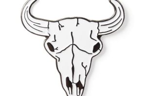 Череп коровы рисунок