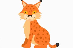 Рысь рисунок для детей