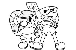 Кап хет раскраска