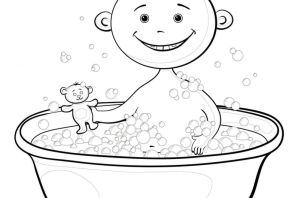 Гигиена раскраска