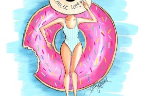 Легкие рисунки в кругу