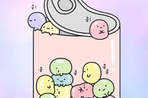 Милые рисунки коктейли