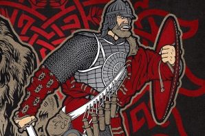 Марийский богатырь рисунок