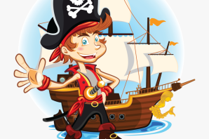 Пират детский рисунок