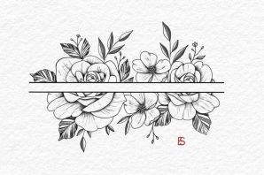 Эскиз браслета на руку