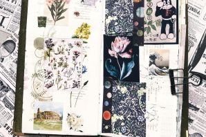 Скетчбук для наклеек