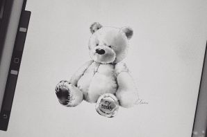 Мишка эскиз