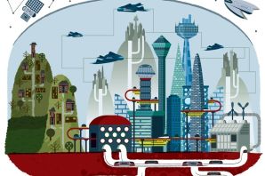 Завод будущего рисунок