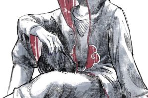 Нарисованный итачи