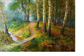 Лесной пейзаж