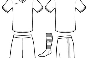 Футбольная форма раскраска