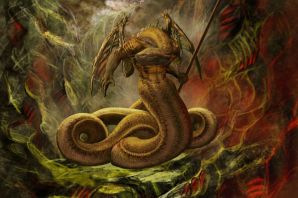 Рисунок василиск