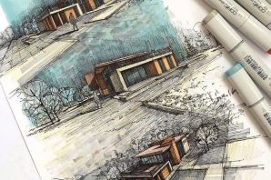 Рисунки архитектора