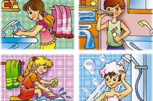 Рисунок на тему гигиена