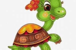 Черепаха рисунок детский