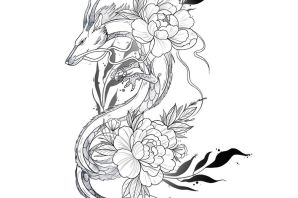 Эскизы драконов