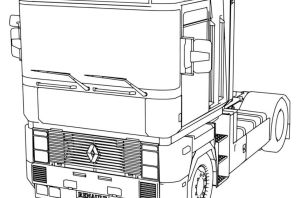 Ман раскраска