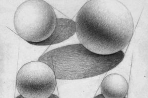 Шар рисунок в объеме