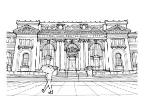 Эрмитаж раскраска