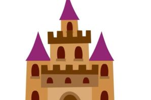 Нарисованный замок