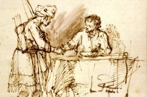 Рембрандт наброски