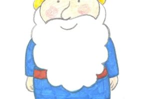 Гном рисунок для детей