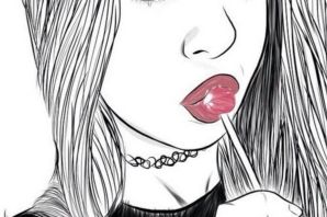 Срисовки для девочек