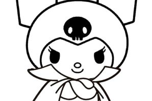 Раскраски куроми и мэлоди