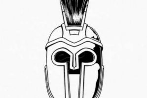 Эскиз шлем гладиатора