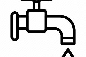 Раскраска кран с водой