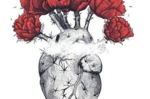 Необычный цветок рисунок