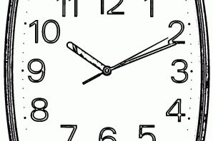 Часы рисунок карандашом