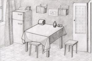 Бытовой жанр рисунок