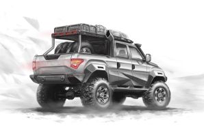 Раскраска уаз патриот