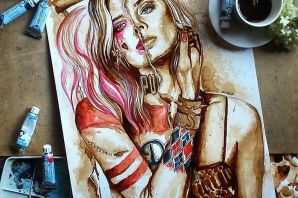 Прикольные рисунки красками