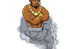 Рисунок джина