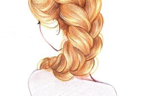 Коса рисунок