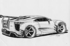 Дрифт рисунок карандашом