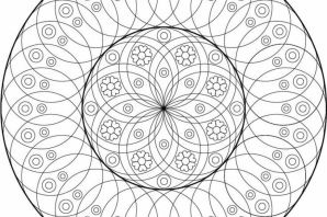 Тарелка раскраска