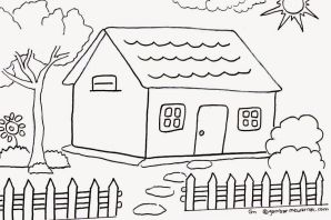 Раскраска дача