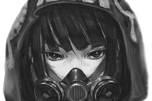 Респиратор рисунок