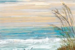 Море рисунок маслом