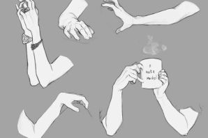 Согнутая рука рисунок