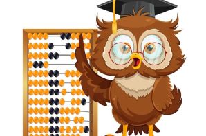 Умная сова рисунок