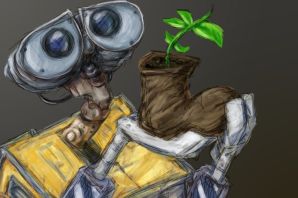 Робот валли рисунок