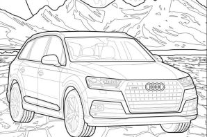 Раскраска фольксваген