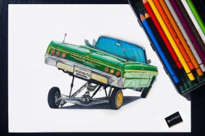 Лоурайдер рисунок