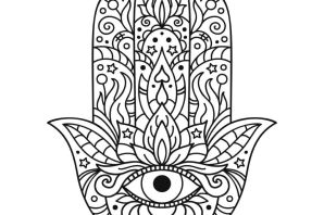 Хамса рисунок