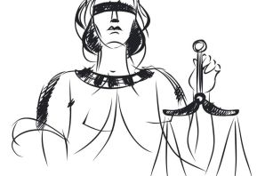 Фемида рисунок