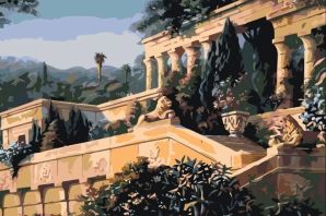 Сады семирамиды рисунок